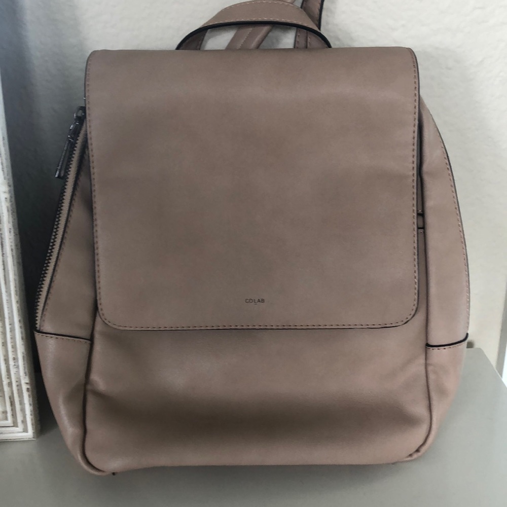 Beige Colab Backpack